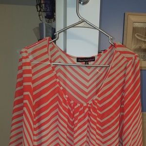ladies pull over blouse